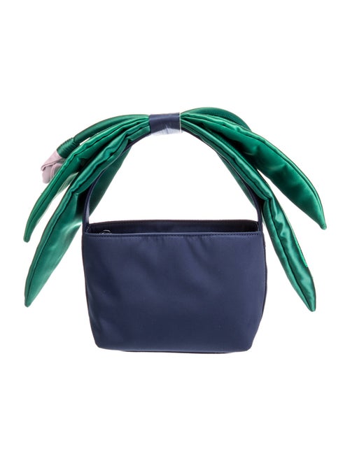 Edie Parker Nylon Top Handle Bag