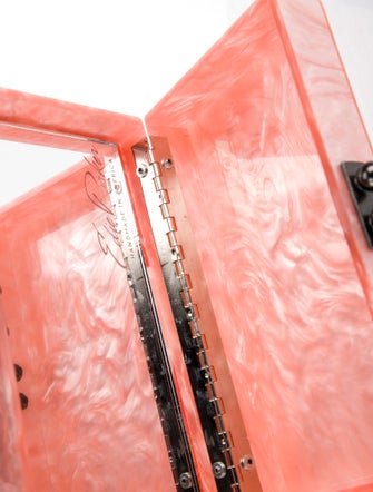 Edie Parker Acrylic Minaudière