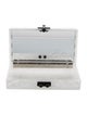 Edie Parker Mother Of Pearl Minaudière
