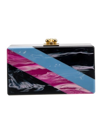 Edie Parker Acrylic Minaudière