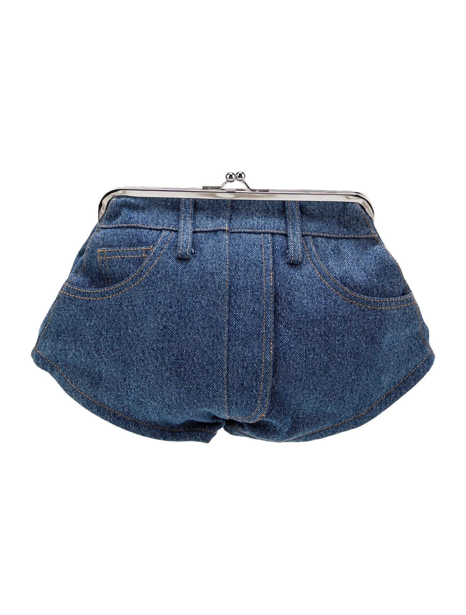 Edie Parker Denim Shoulder Bag