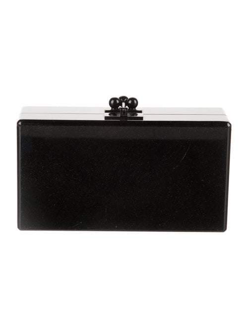 Edie Parker Black cosmetic bag