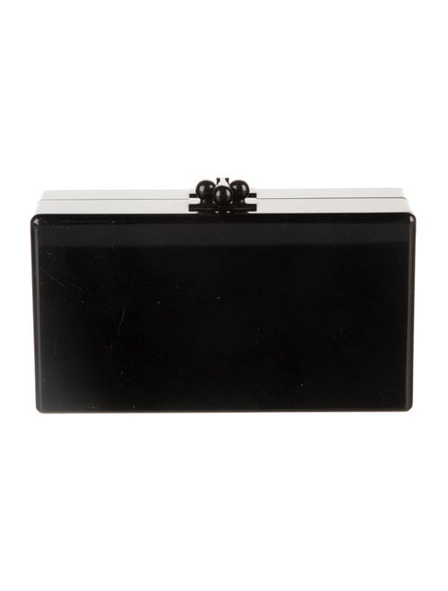 Edie Parker Black cosmetic bag