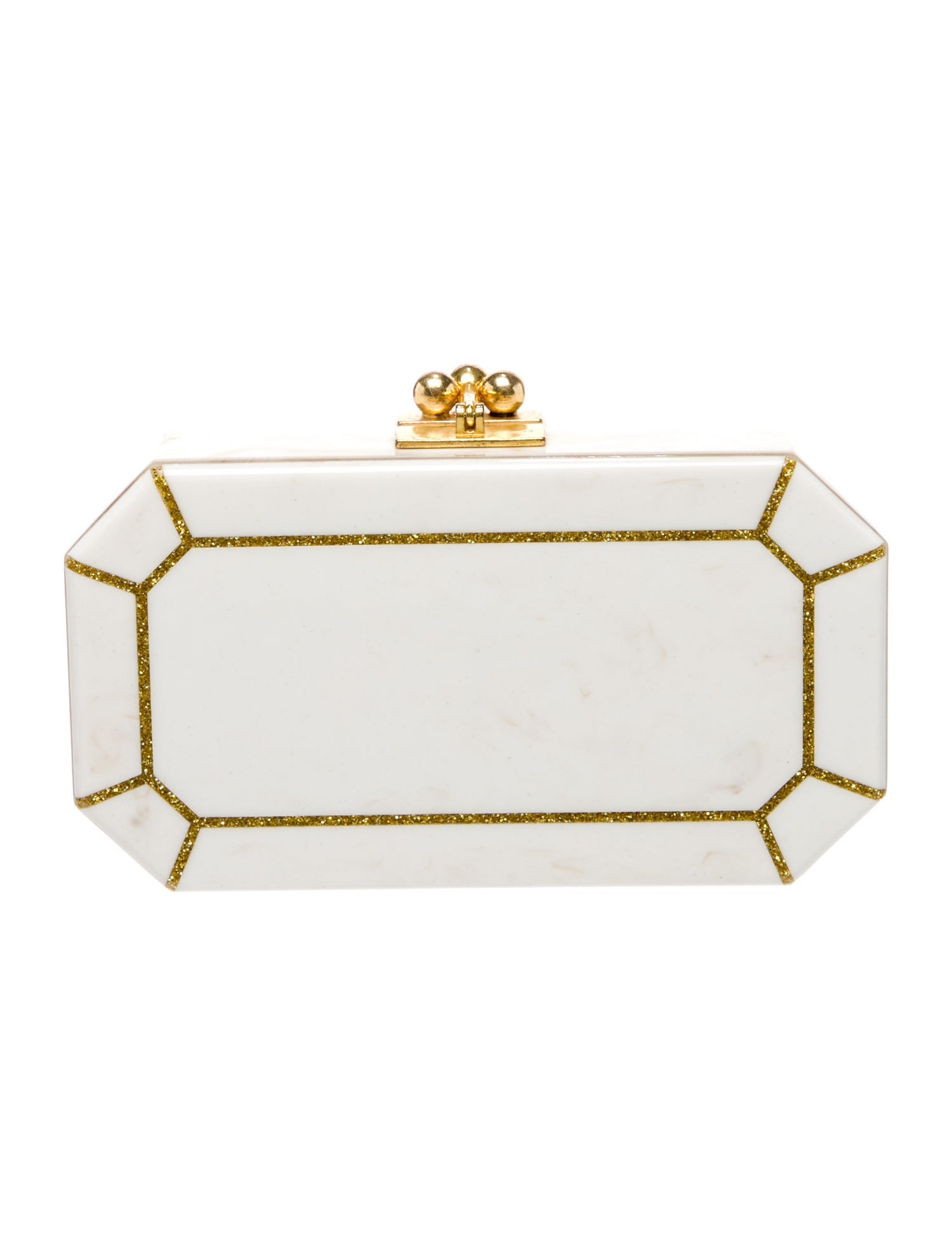 Edie Parker Acrylic Minaudière