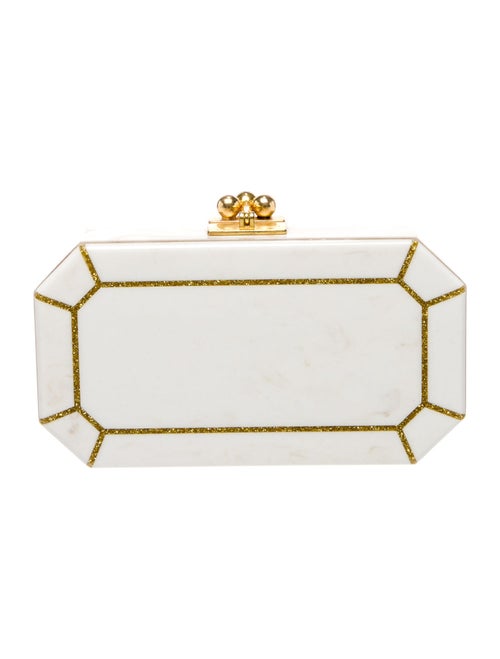 Edie Parker Acrylic Minaudière