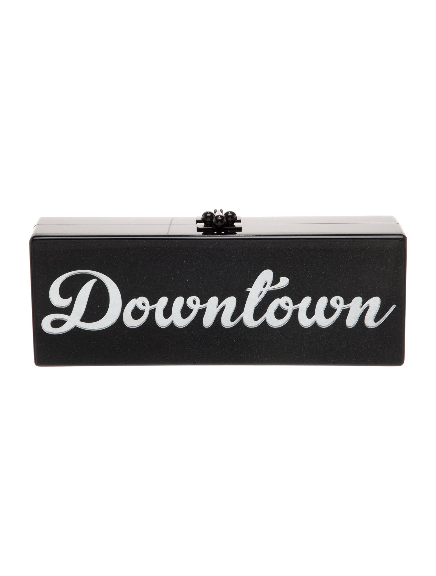 Edie Parker Acrylic Clutch