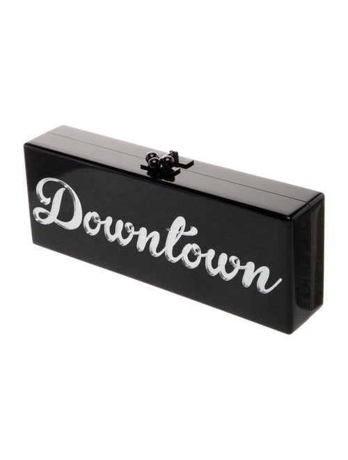 Edie Parker Acrylic Clutch