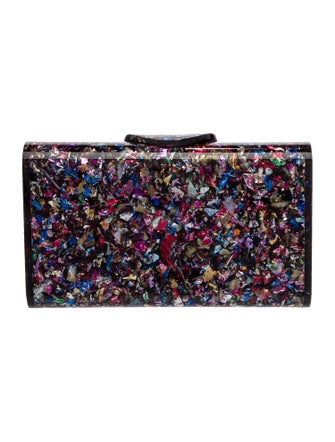 Edie Parker Acrylic Minaudière