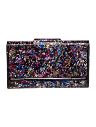 Edie Parker Acrylic Minaudière