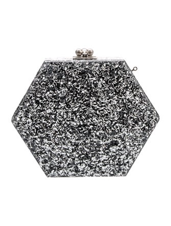 Edie Parker Acrylic Minaudière