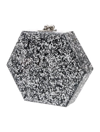 Edie Parker Acrylic Minaudière