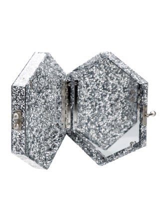 Edie Parker Acrylic Minaudière