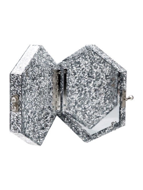 Edie Parker Acrylic Minaudière