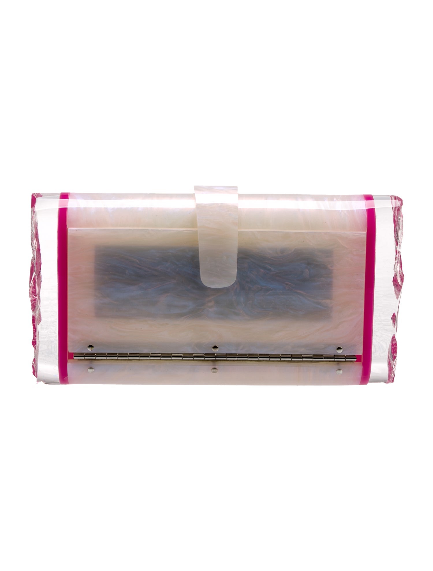Edie Parker Acrylic Clutch