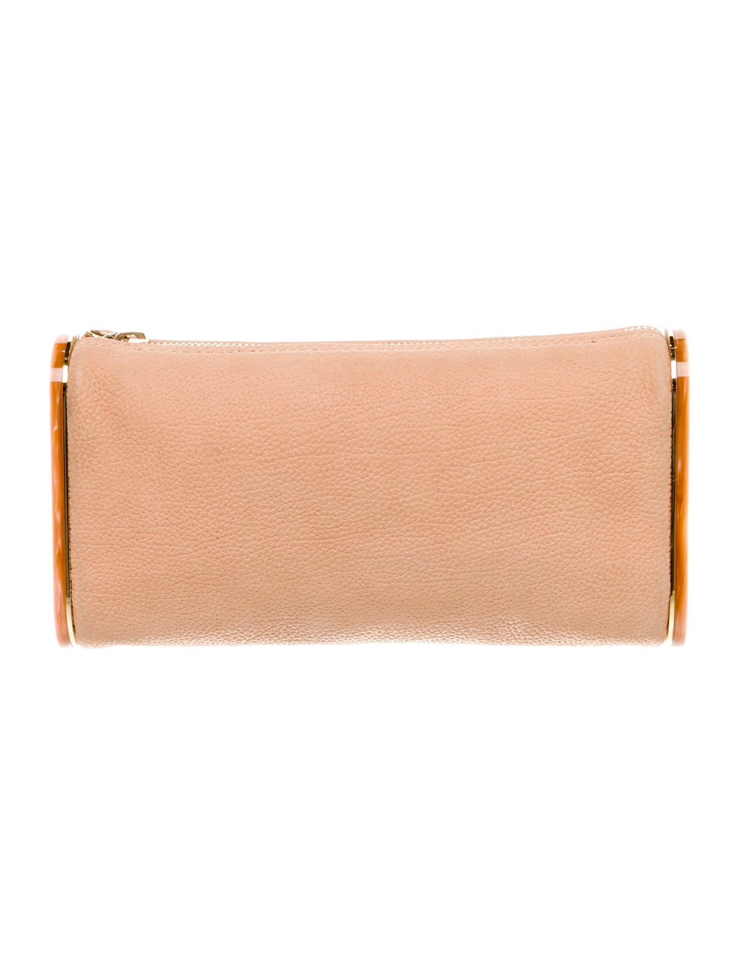 Edie Parker Leather Clutch