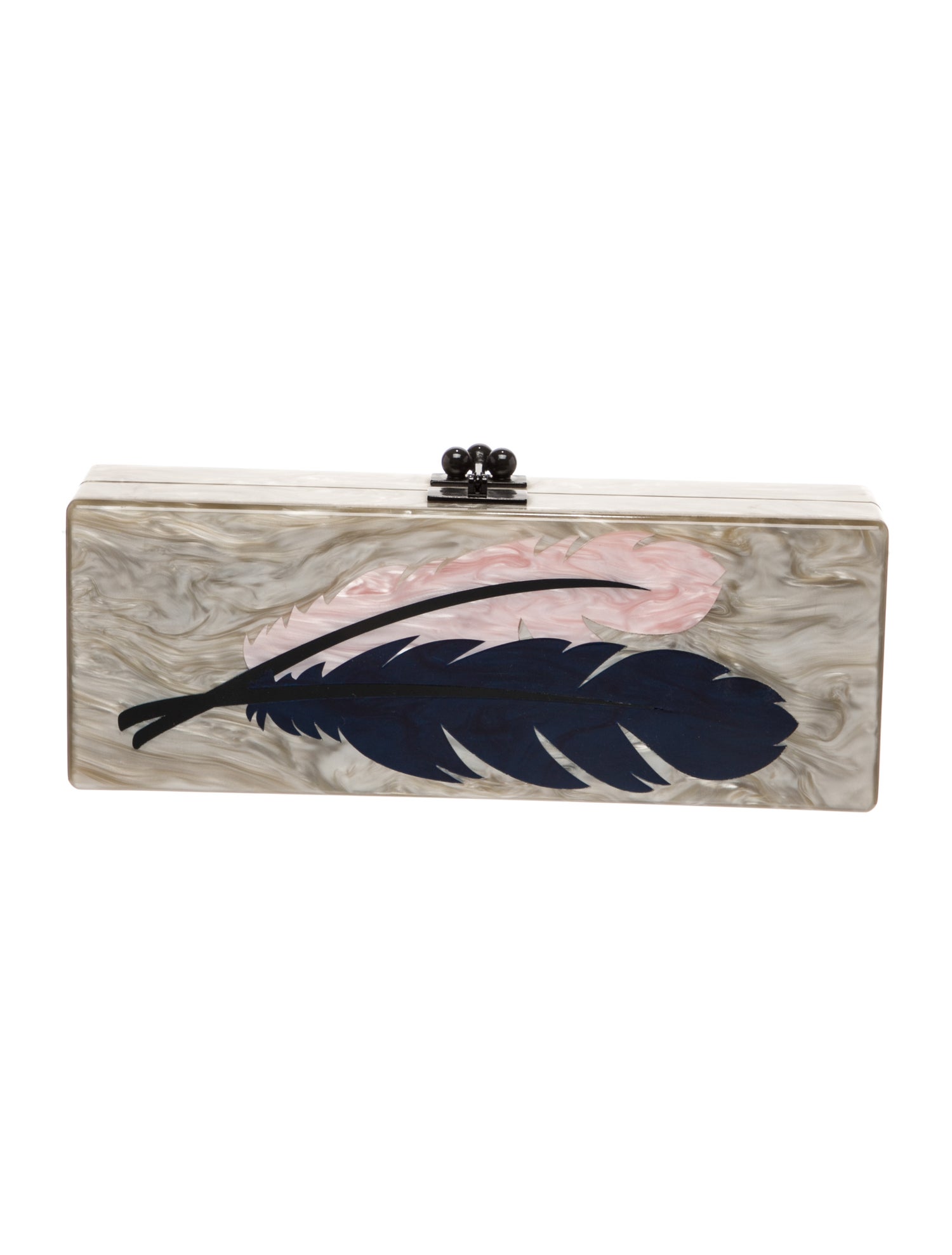 Edie Parker Acrylic Minaudière