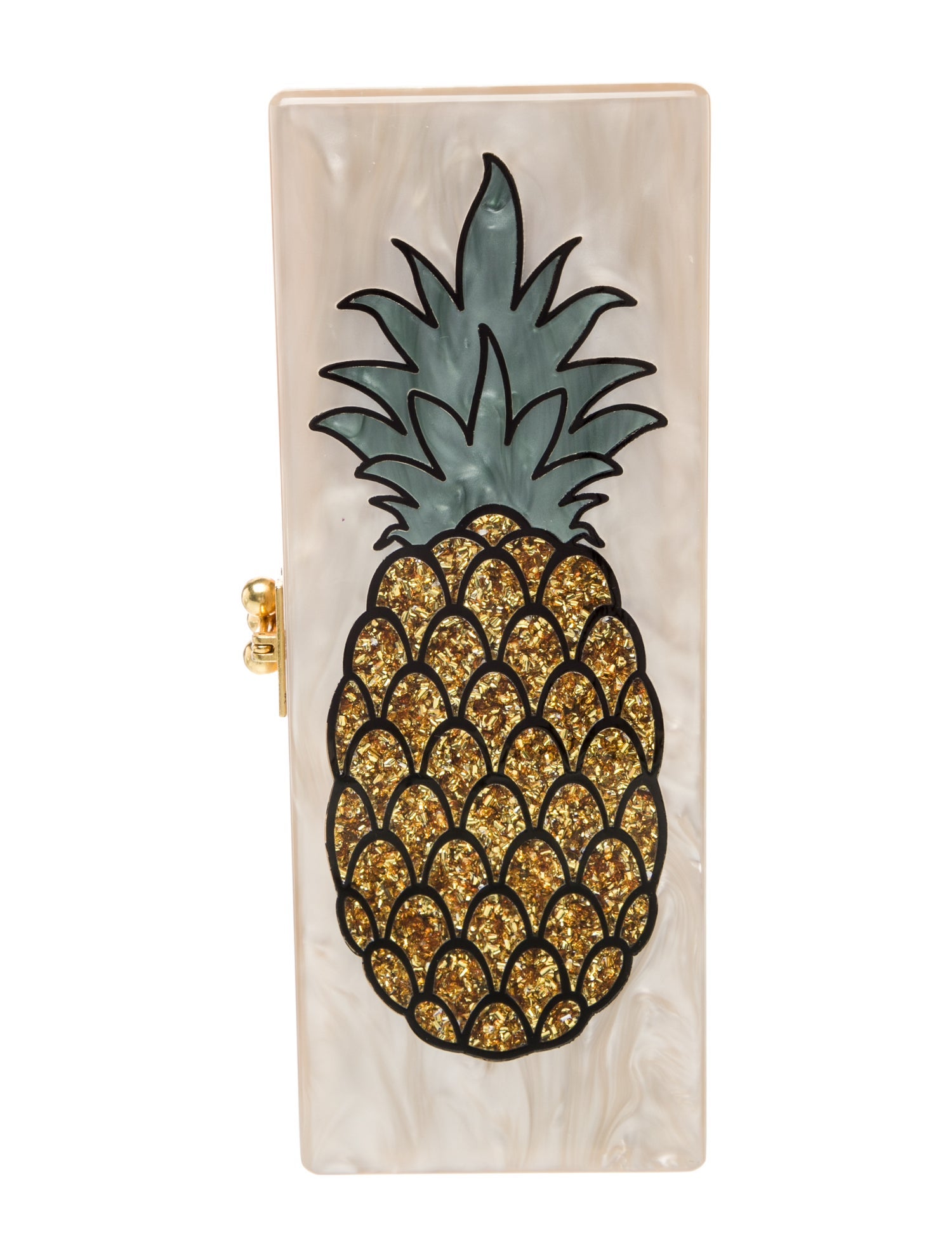 Edie Parker Acrylic Bucket Bag