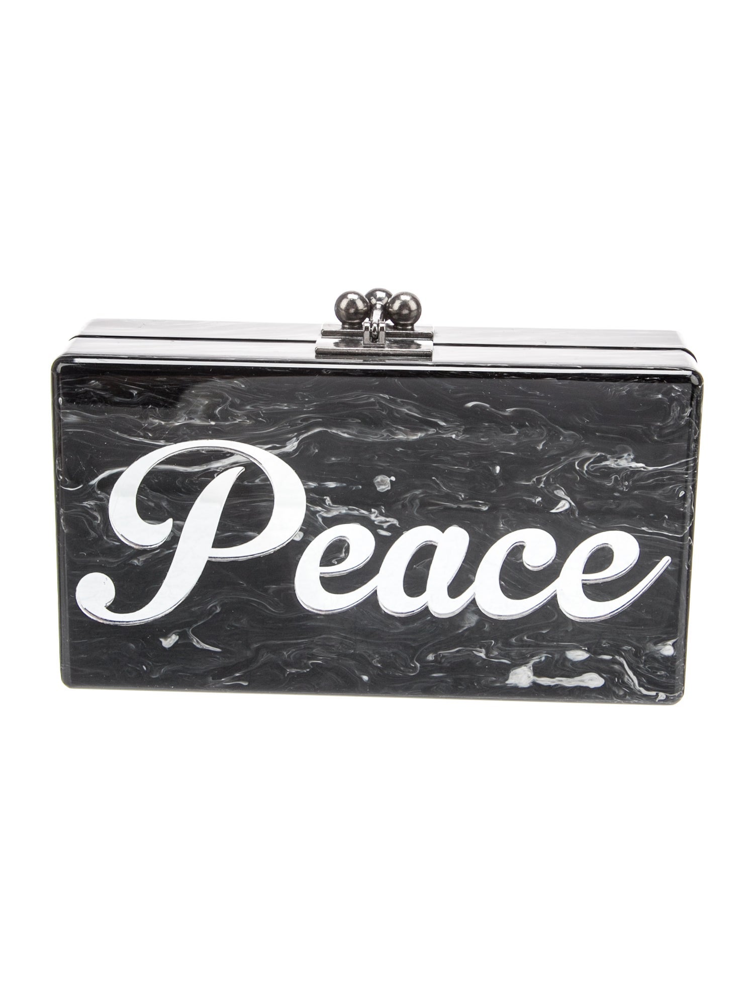 Edie Parker Acrylic Minaudière