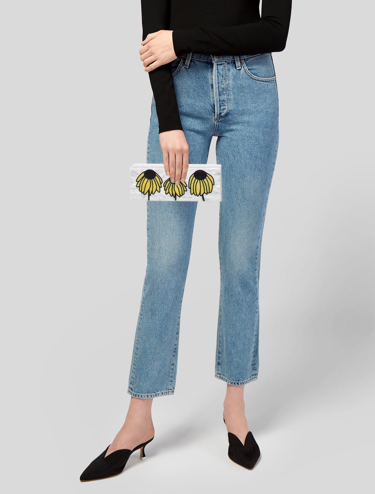 Edie Parker Acrylic Clutch