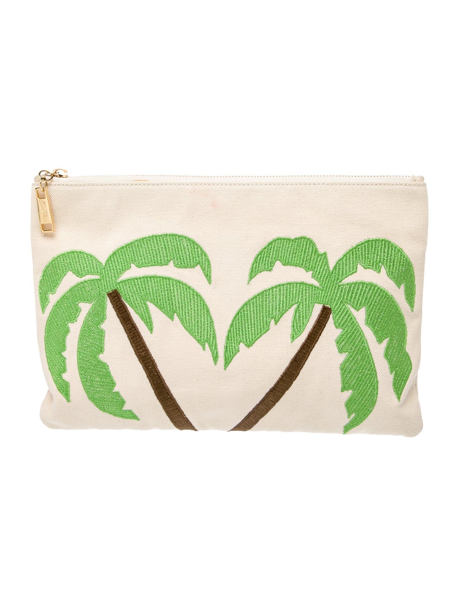 Edie Parker Canvas Clutch