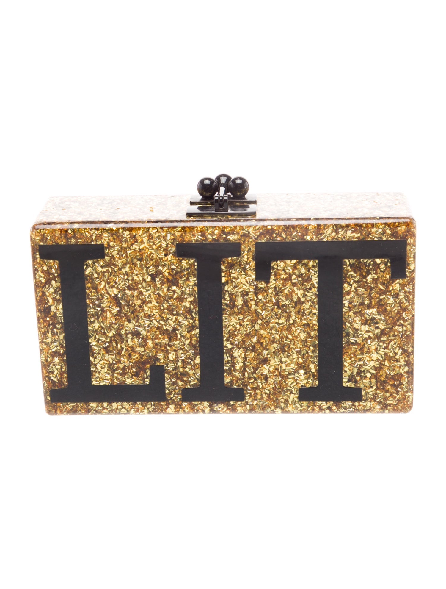 Edie Parker PVC Minaudière