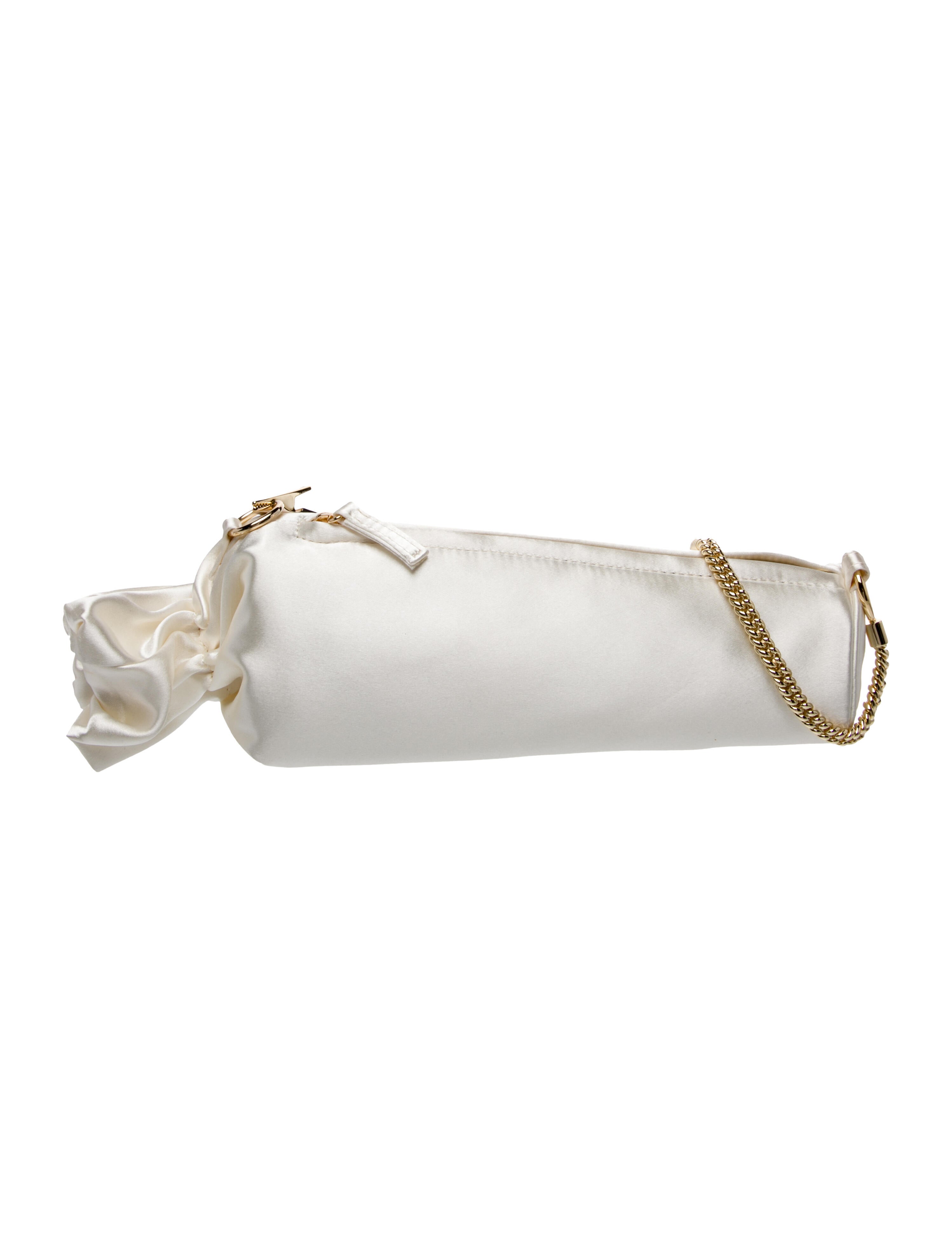 Edie Parker Satin Shoulder Bag