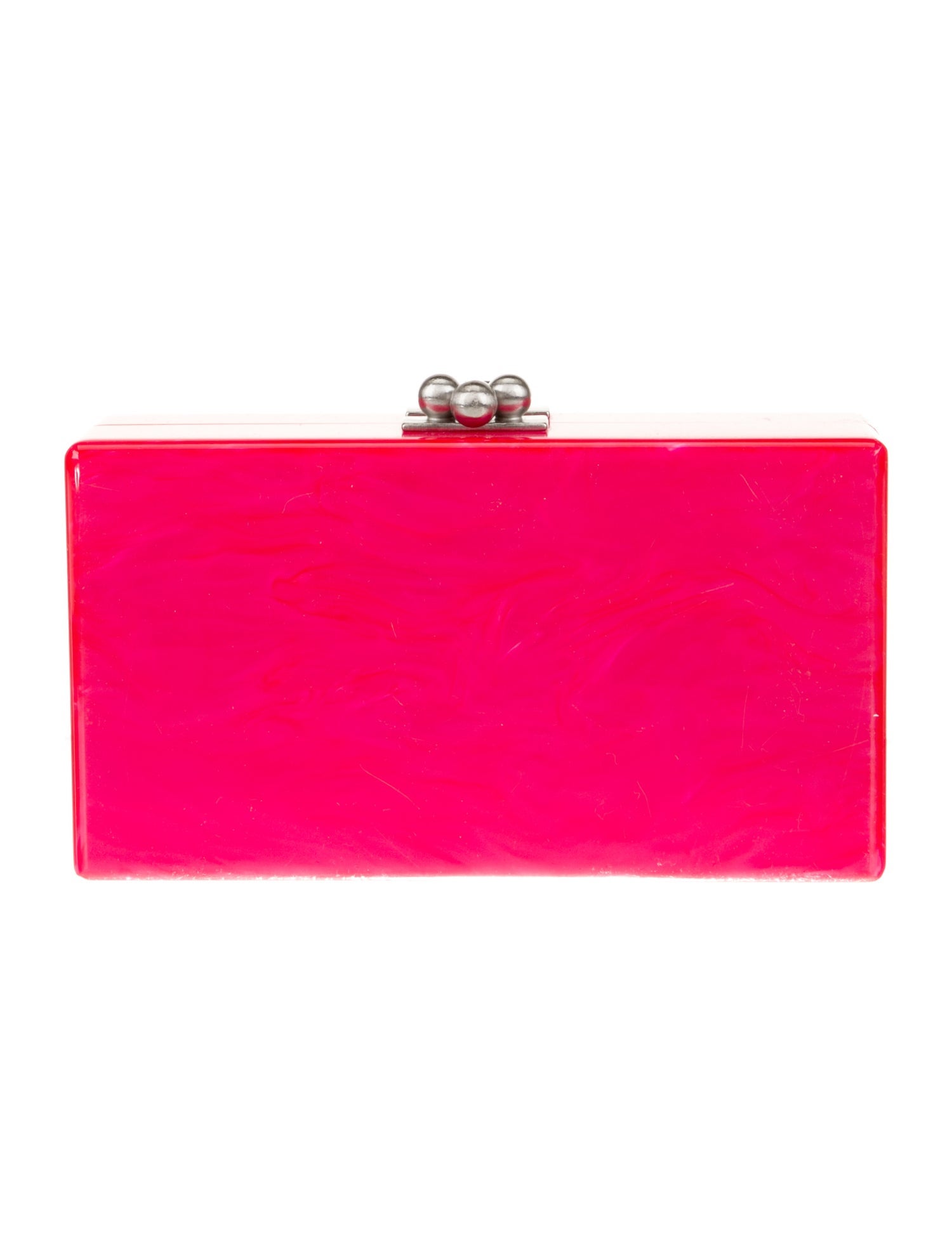 Edie Parker Acrylic Clutch