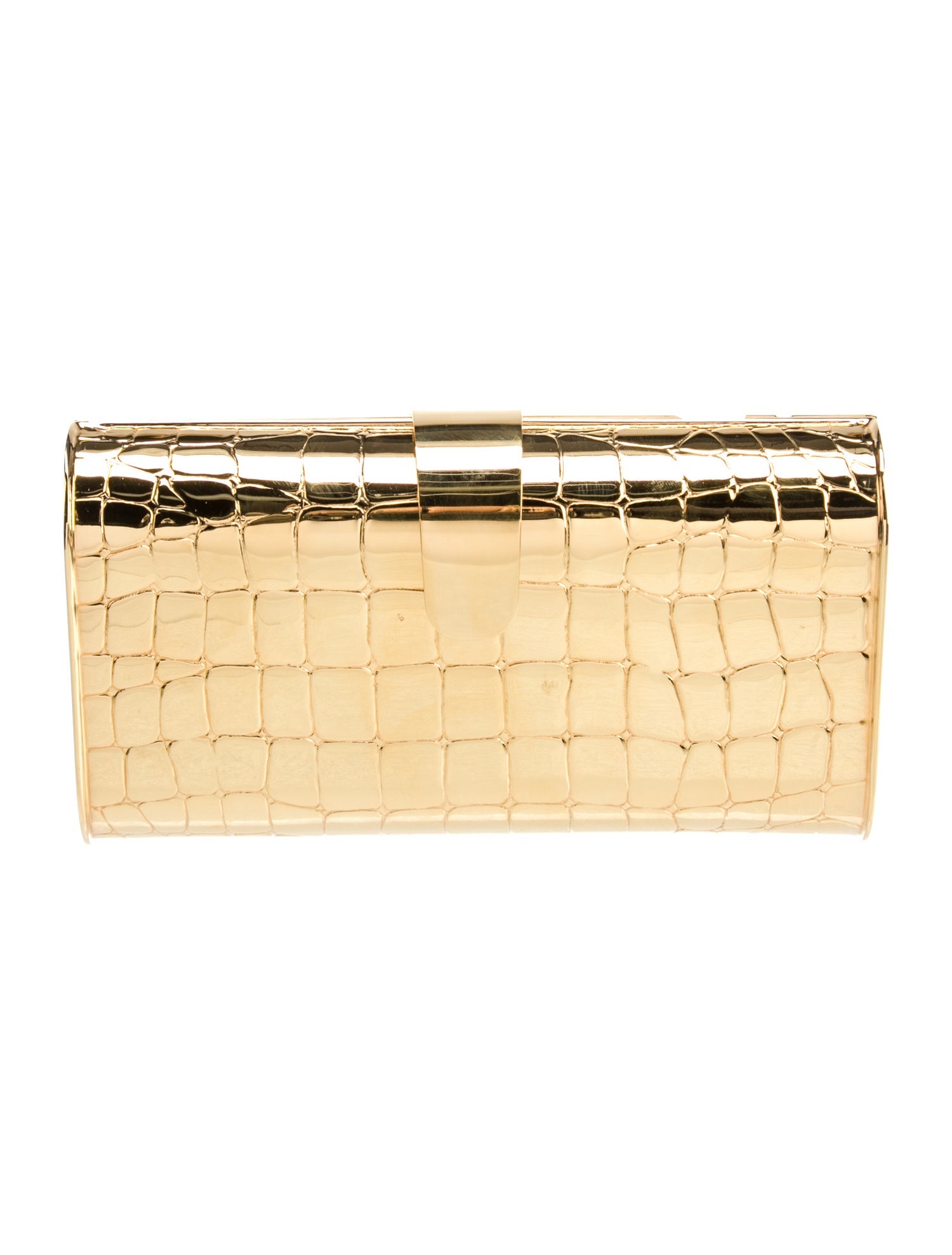 Edie Parker Leather Clutch