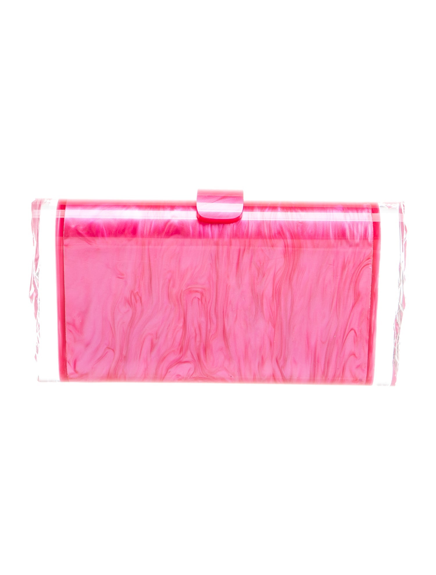 Edie Parker Acrylic Clutch