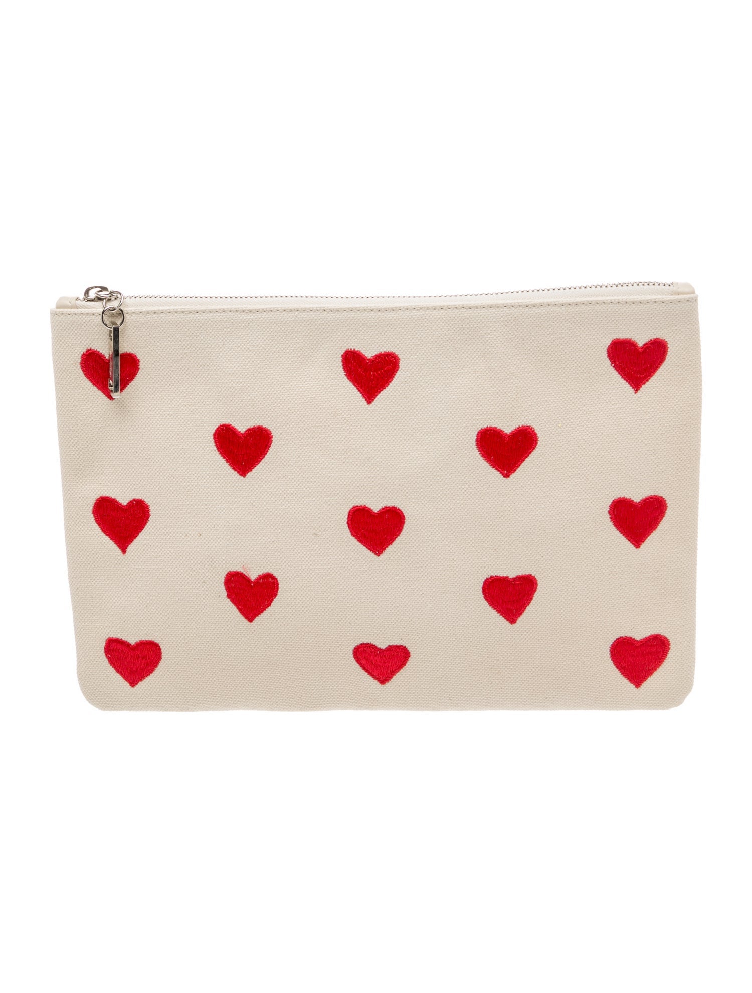 Edie Parker Canvas Clutch