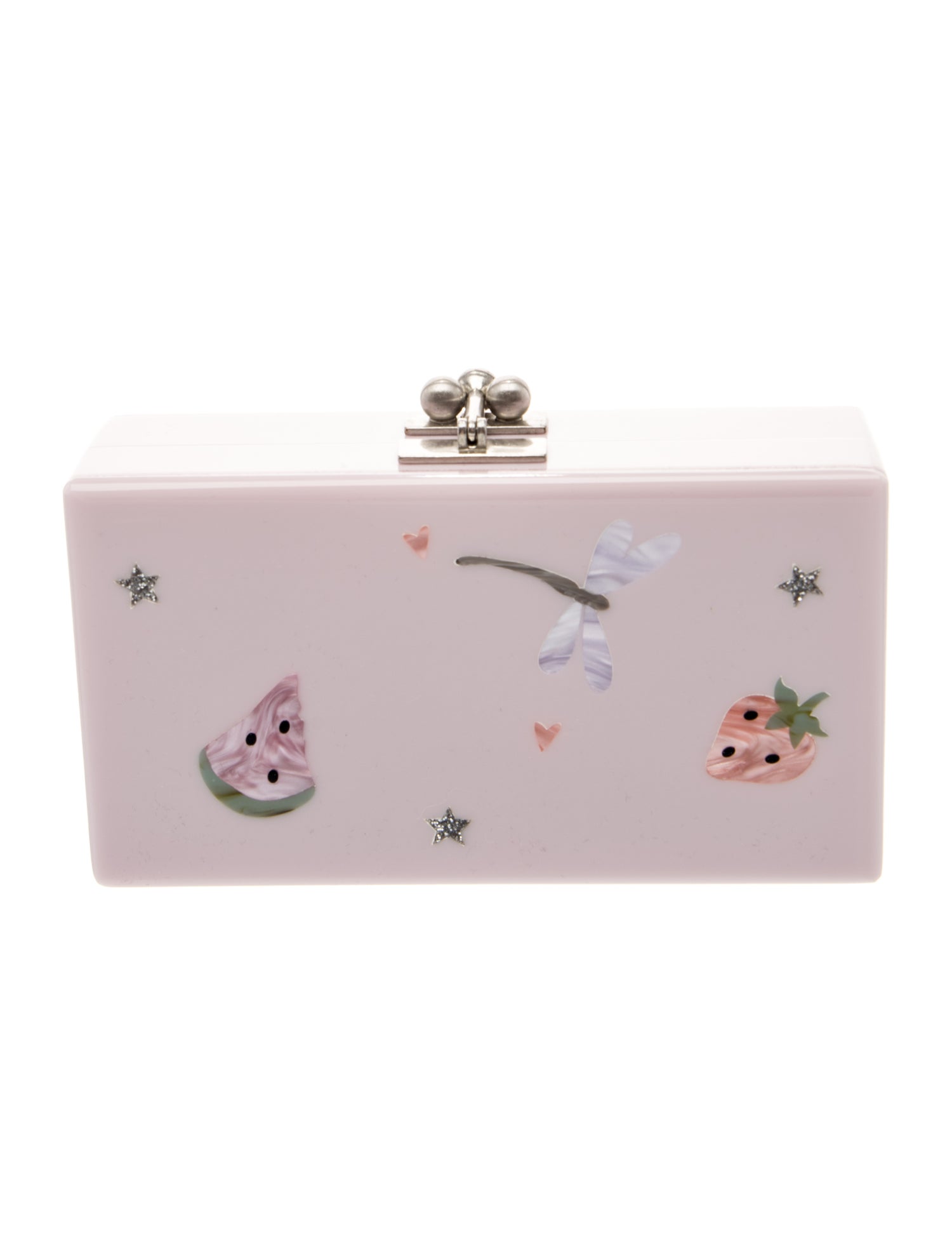 Edie Parker Acrylic Minaudière