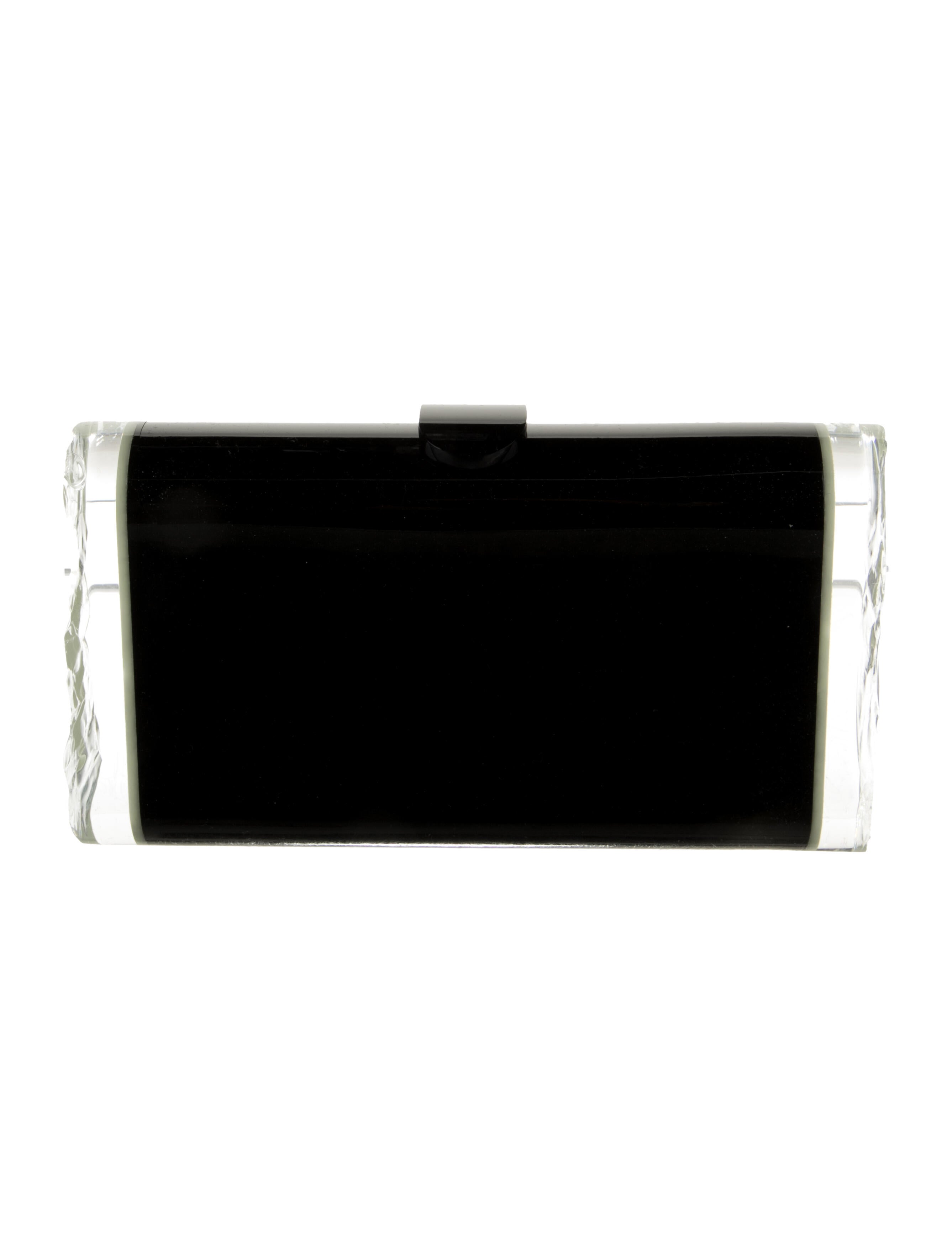 Edie Parker Glittery Clear Accessory Case
