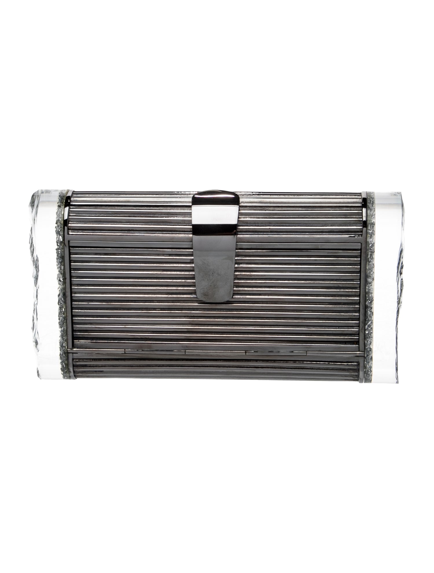 Edie Parker Metal Clutch