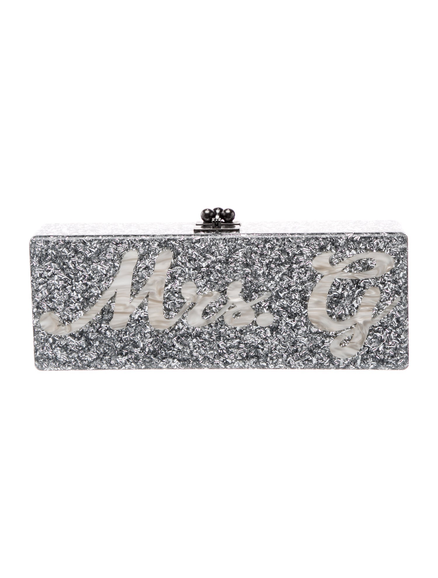 Edie Parker Glitter Minaudière