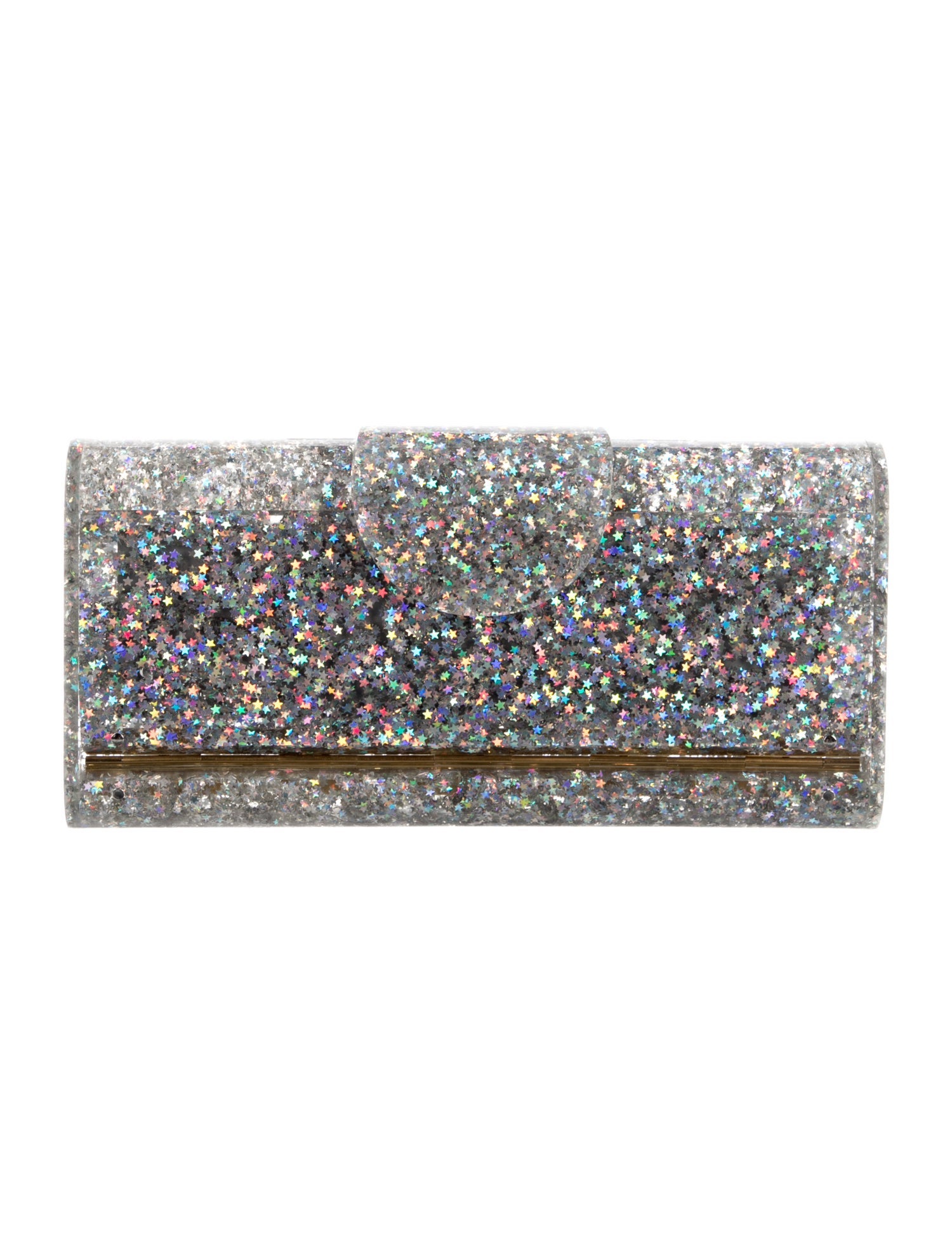 Edie Parker Acrylic Clutch