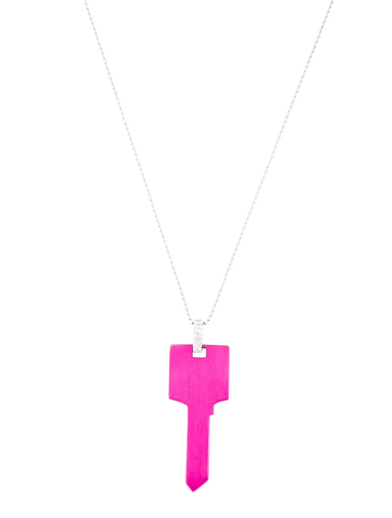 EÉRA Diamond Key Necklace
