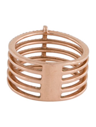 EF Collection 14K Diamond 5 Row Band