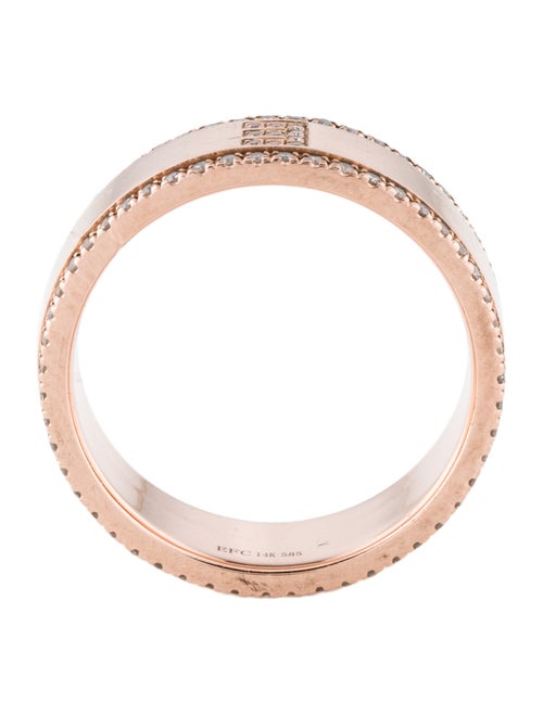 EF Collection 14K Diamond Love Spinning Ring