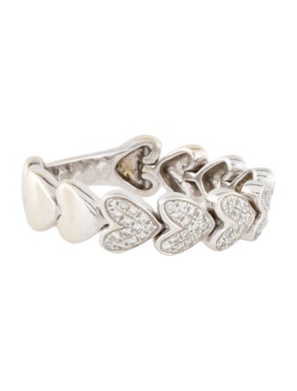 EF Collection 14K Diamond Love Link Ring