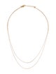 EF Collection 14K Layered Box Chain Necklace
