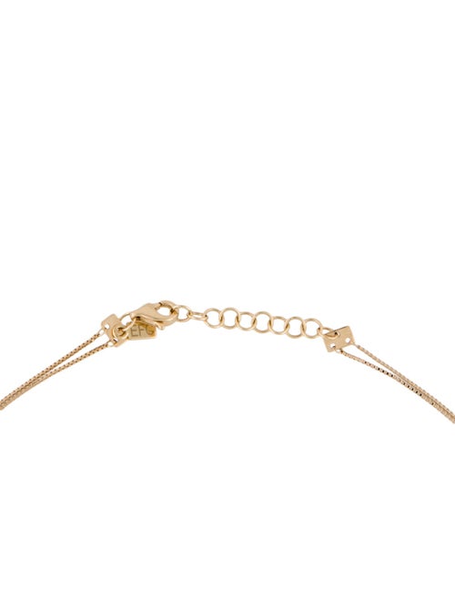 EF Collection 14K Layered Box Chain Necklace