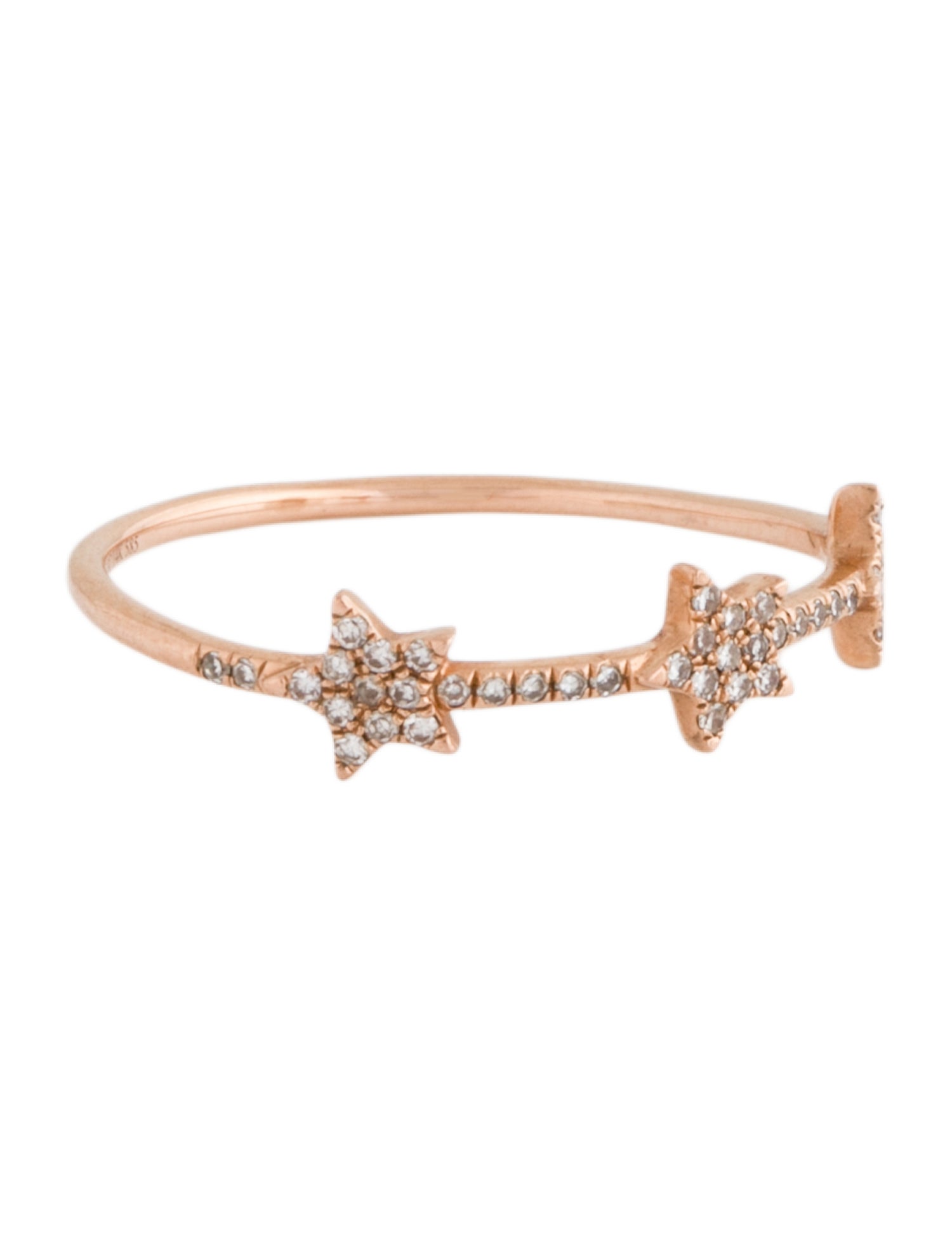 EF Collection 14K Diamond Star Band