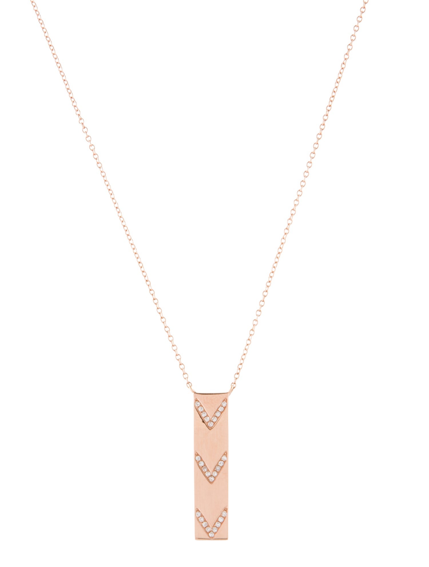 EF Collection 14K Diamond Pendant Necklace