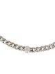 EF Collection 14K Diamond Cluster Curb Chain Bracelet