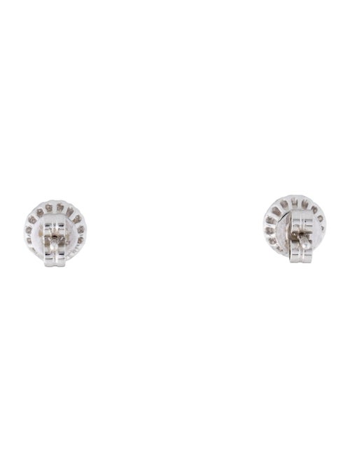 EF Collection 14K Quartz & Diamond Stud Earrings