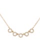 EF Collection 14K Diamond Open Circle Necklace