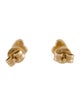 EF Collection 14K Diamond Baby Heart Stud Earrings