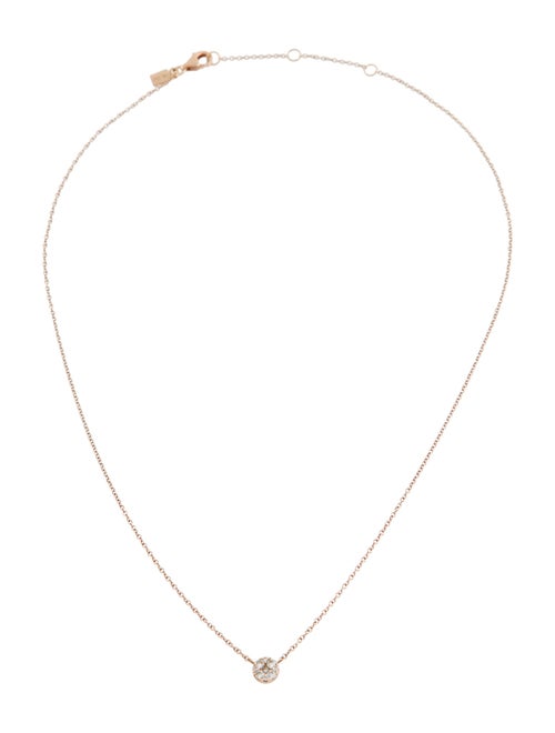 EF Collection 14K Diamond Disc Choker Necklace