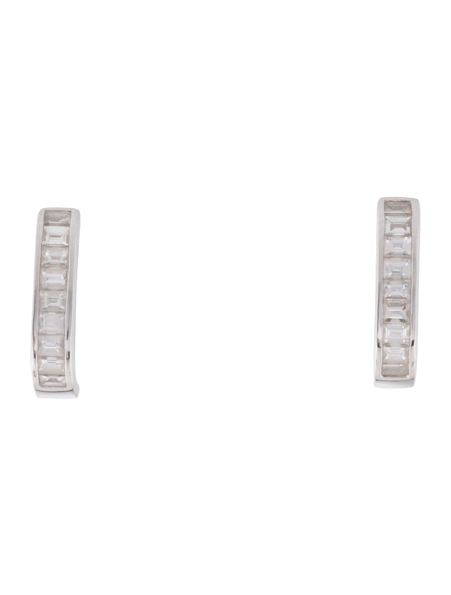 EF Collection 14K Diamond Jumbo Lola Huggie Earrings