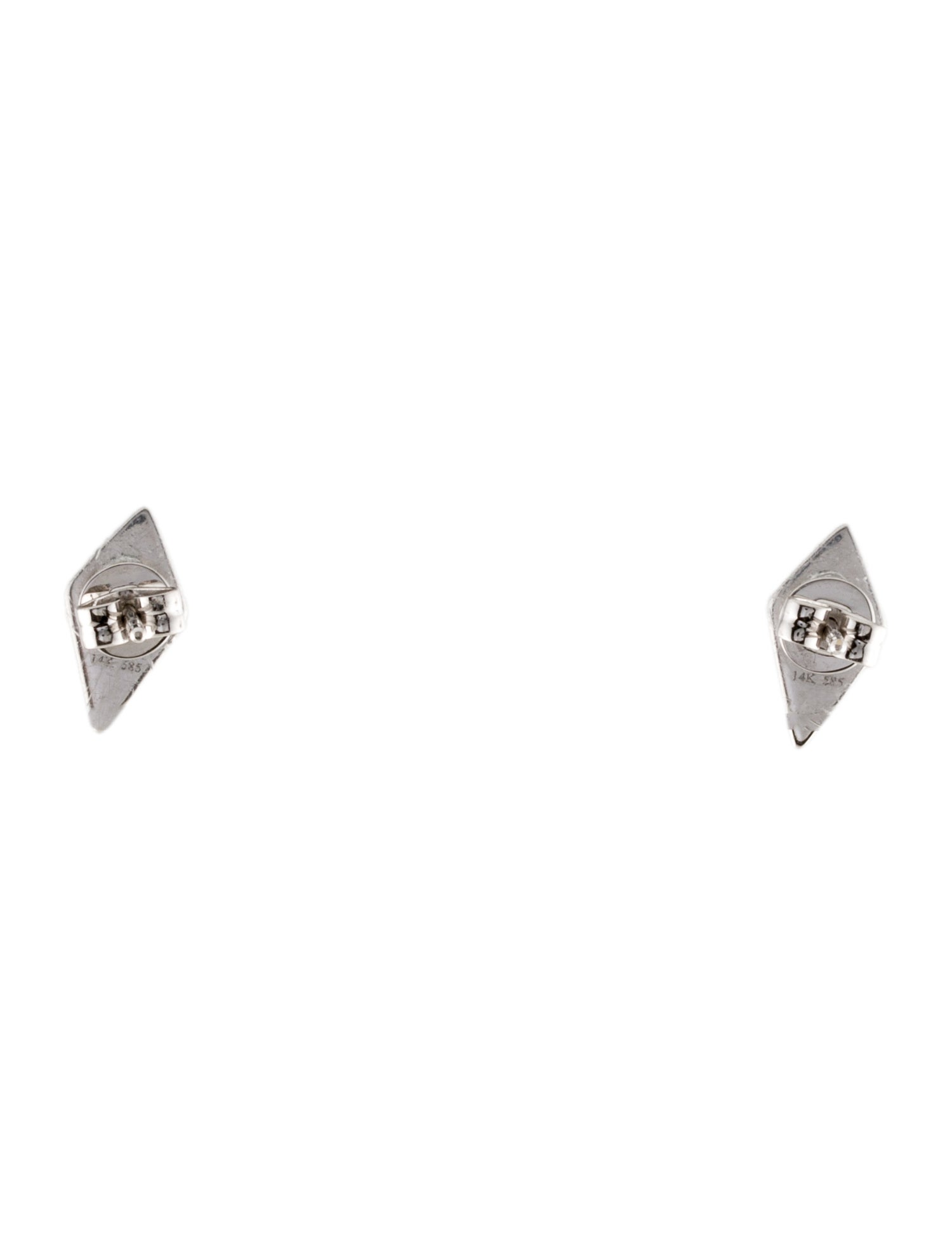 EF Collection 14K Diamond Stud Earrings